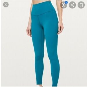 Lululemon Teal Align 28” Leggings